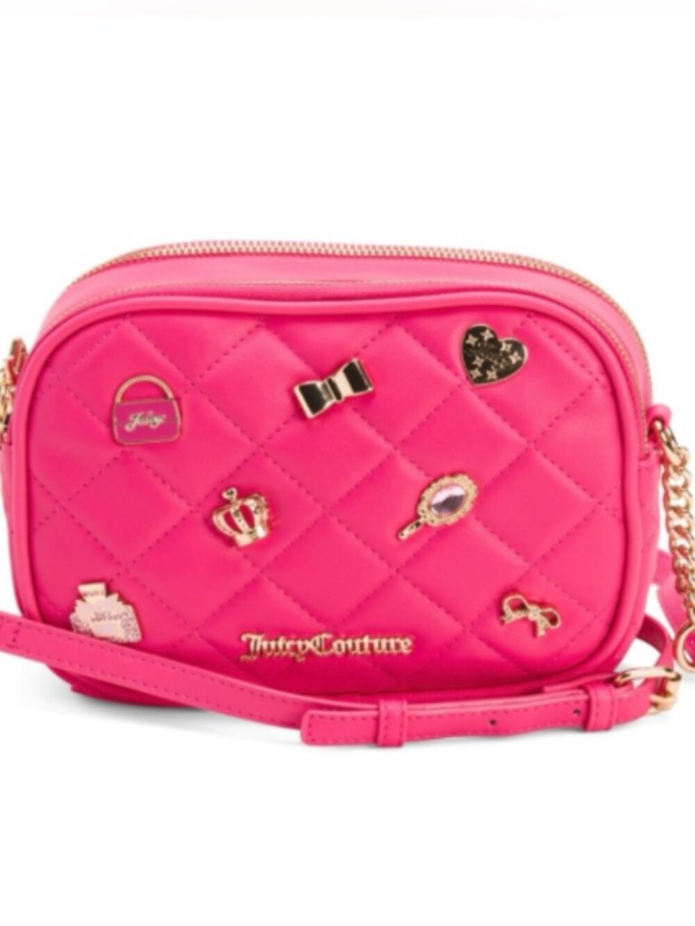 NWT Juicy Couture Girl Only Crossbody Bag in Pink Color